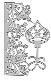 img 2 attached to 🎄 Enhance Your Christmas Crafts with Christmas Tree Deer Metal Die Cuts and Merry Christmas Elk Snowflake Cutting Dies!