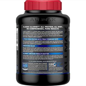 img 3 attached to 🍫 ALLMAX Nutrition AllWhey Классический шоколадный протеиновый порошок - 5 фунтов