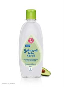 img 1 attached to Clear Johnson's Baby Hair Oil - 200mL