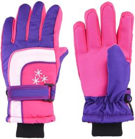 img 4 attached to 🌂 Ultimate Insulated Weather Waterproof Windproof Multicolor1 Girls' Accessories