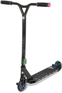 🛴 enhanced riprail semi pro 2 performance stunt scooter: alloy deck, alloy core wheels, abec-9 bearings, alloy neco threadless headset, alloy cnc machined fork, 2 pegs, and jet fuel parts logo