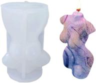 🕯️ chin.sweety resin body molds - high-quality silicone stand mold for 3d female candle & epoxy human casting logo