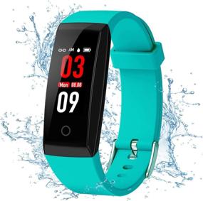 img 4 attached to 💪 Kirlor Colorful Fitness Tracker with Heart Rate and Blood Pressure Monitor, Smart Watch Pedometer Activity Tracker Bluetooth for Android & iOS