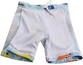 img 1 attached to 🩳 Digirlsor Toddler Trunks Boardshorts Shorts for Boys' Swimwear