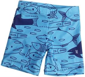 img 2 attached to 🩳 Digirlsor Toddler Trunks Boardshorts Shorts for Boys' Swimwear