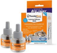 reduce cat anxiety with thunderease calming pheromone diffuser refill – powered by feliway logo