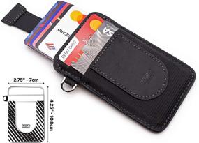 img 1 attached to 👝 POCKT Card Holder Wallet - Unisex Accessories for Women and Men