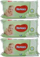 👶 natural care sensitive baby wipes - 3 packs of 56 (168 ct): gentle and safe for your baby's delicate skin logo
