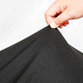 img 3 attached to 🍸 Enhance Your Event with the Cocktail Square Spandex Stretchable Tablecloth