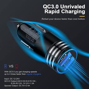 img 3 attached to 🔌 Fast Charging Block Type C Charger Wall Plug/Fast Car Charger/USB C Cable for Android Phone - USB C Fast Charger for Samsung Galaxy S21 S20 Plus Ultra 5G FE S10e S10 S9 S8 Note 20 10 9 A10e A21 A31 A51 A71