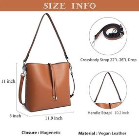 img 1 attached to WESTBRONCO Handbags Designer Shoulder Crossbody Women's Handbags & Wallets in Totes