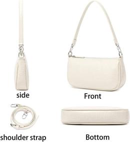 img 1 attached to Trending Crossbody Shoulder Bags & Wallets for Women - Small Shoulder Bags in Handbags Category