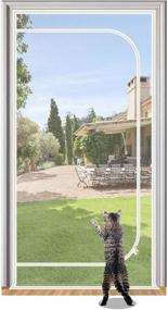 img 4 attached to 🚪 Keep Your Cats and Dogs Safe Indoors with SHRRL 2021 Cats Screen Door!
