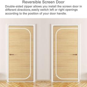 img 2 attached to 🚪 Keep Your Cats and Dogs Safe Indoors with SHRRL 2021 Cats Screen Door!