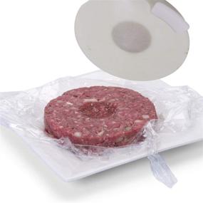 img 2 attached to 🍔 Progressive Prepworks Perfect Burger Press, HPM-10 - Large Hamburger Patty Maker for Stuffed Burgers, Sliders, 1/3 lb or 1/4 lb Patties - Non-Stick, Highly Rated BBQ Tool