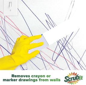 img 3 attached to 🧽 SCRUBIT's 25 Pack Melamine Magic Eraser Sponges - Ultimate Cleaning Solution for Stubborn Stains & Dirt in Kitchen, Bathroom, Floors & Walls