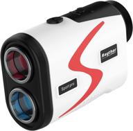 ⛳️ raythor golf rangefinder: 6x rechargeable laser range finder with slope adjustment and flag seeker for accurate yardage, vibration alert, fast focus system, continuous scan support - choose the right club with confidence logo