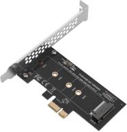 🔌 siig m.2 ssd m key nvme pcie 3.0 x4 card adapter: low & full profile bracket - supports m.2 pcie 2230, 2242, 2260, 2280 (sc-m20111-s1) logo