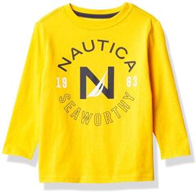 img 2 attached to Nautica Crew Neck T Shirt Stamped 16