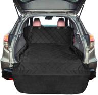 high-quality funnipets suv cargo liner: water-resistant, large size pet seat cover for ultimate dog protection in your suv logo