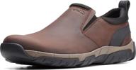 👟 stylish clarks grove sneaker brown leather men's shoes - trendy fashion sneakers for men logo