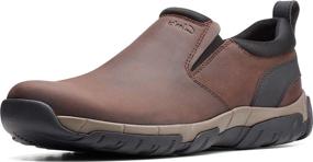 img 4 attached to 👟 Stylish Clarks Grove Sneaker Brown Leather Men's Shoes - Trendy Fashion Sneakers for Men