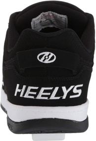 img 2 attached to 👟 Heelys Voyager Теннисные черно-белые мужские спортивные кеды