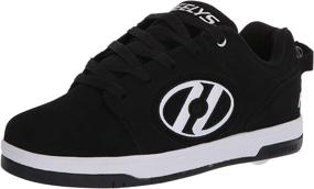 img 4 attached to 👟 Heelys Voyager Теннисные черно-белые мужские спортивные кеды