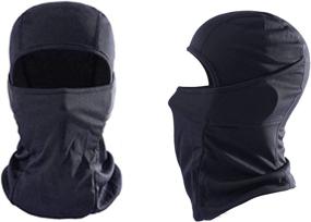 img 4 attached to Balaclava Face Cover Ski Mask: Ultimate Winter 🧣 Protection - Windproof, Dustproof, and Breathable Bandana Face Mask