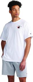 img 3 attached to 👕 Men's Clothing and Active: Champion Classic Graphic White 586574 in Large