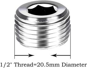 img 3 attached to 🔩 Premium Stainless Steel Internal Countersunk Thread by Joyway - Enhance Precision and Durability!