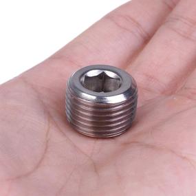 img 1 attached to 🔩 Premium Stainless Steel Internal Countersunk Thread by Joyway - Enhance Precision and Durability!