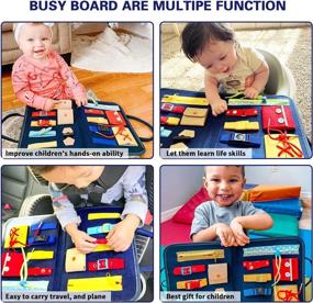 img 2 attached to 🔳 Foldable Montessori Toddler Activity by HAN MM: Enhancing Early Learning and Play