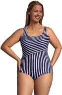 👙 ultimate quality: lands end chlorine resistant swimsuit for stylish women's swimwear & cover ups logo