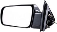 👁️ left driver side folding manual operated mirror for 88-99 chevy/gmc c/k 1500 2500 - reliable oe replacement mirror (gm1320123) logo