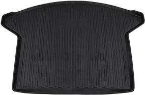 img 3 attached to 🚘 Премиумная черная подставка для багажникa (Cargo Liner Mat Tray) для Mazda CX-5 2017-2021 - Тяжелая водонепроницаемая конструкция, индивидуальная посадка, защита от всех погодных условий без запаха от E-cowlboy.