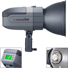 img 1 attached to Neewer VISION5 400Ws 2.4G TTL Flash Strobe: Nikon 📸 DSLR Compatible, HSS Monolight with Wireless Trigger and Long-lasting Battery