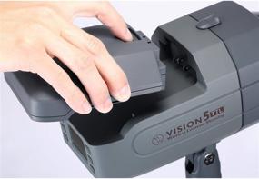img 2 attached to Новер VISION5 400Вт 2.4Г TTL вспышка-строб: совместима с Nikon 📸 DSLR, HSS монолайт с беспроводным синхронизатором и длительной батареей