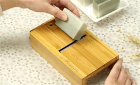 img 1 attached to 🧼 FantasyDay Multi-Function Adjustable Bamboo Soap Cutter & Trimmer - Practical Drawer Box Soap Beveler Planer for Handmade Soaps and Candles - DIY Craft Soap Making Kitchen Tool