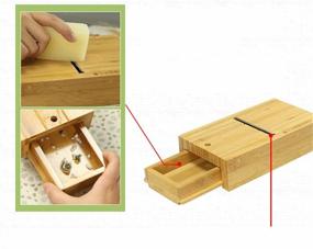 img 2 attached to 🧼 FantasyDay Multi-Function Adjustable Bamboo Soap Cutter & Trimmer - Practical Drawer Box Soap Beveler Planer for Handmade Soaps and Candles - DIY Craft Soap Making Kitchen Tool
