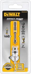 img 2 attached to 🔩 Durable DEWALT FlexTorq Magnetic Bit Holder, Impact Ready - 2-Inch (DWA2SLVIR) - Enhance Your Tools!