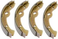 🏌️ leapgomax ezgo golf cart brake shoes 27943g01 70795g01 for e-z-go medalist 1997 up, ezgo txt 1996+, workhorse 96+, yamaha g14-g22 94-06 replacement parts logo