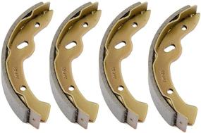 img 4 attached to 🏌️ LEAPGOMAX EZGO Golf Cart Brake Shoes 27943G01 70795G01 for E-Z-GO Medalist 1997 Up, EZGO TXT 1996+, Workhorse 96+, Yamaha G14-G22 94-06 Replacement Parts