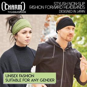 img 1 attached to 👘 CCHARM Japanese Style Headband Bandana - Unisex Head Wrap Hair Band for Men and Women by Casualbox