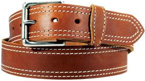 img 1 attached to Men's Harness Leather Work 👔 Belt - Must-Have Accessory for Men's Belts