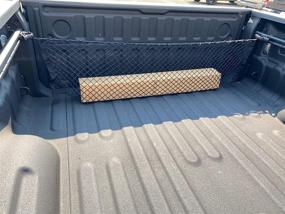 img 1 attached to 🚛 2022 New Mesh Cargo Net for Dodge Ram 1500: Truck Bed Envelope Style Trunk Upgrade