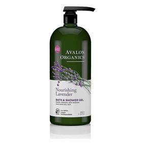 img 4 attached to 🌿 Avalon Organics Nourishing Lavender Bath & Shower Gel - 32 Oz, Natural Body Wash