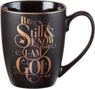 unwind and reflect with the mug be still know ps logo