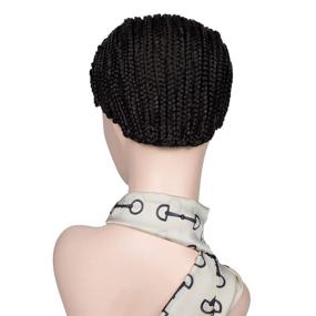 img 2 attached to Braided Crochet Braids Cornrow Adjustable