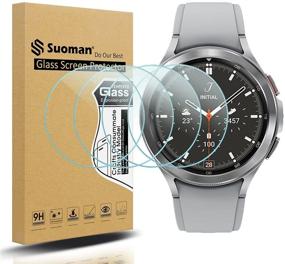 img 4 attached to Suoman Protector Hardness Tempered Smartwatch Cell Phones & Accessories for Accessories